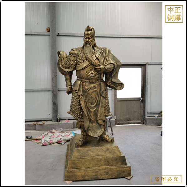 九龍彩繪關公擺件.jpg 九龍彩繪關公擺件.jpg